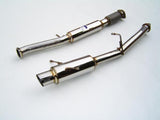 Invidia 02-07 WRX/STi 76mm N1 REGULAR Stainless Steel Tip Cat-back Exhaust - HS02SW1GTP