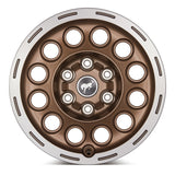 Ford Racing 21-23 Bronco 17x8.0 Wheel Kit -Sinister Bronze - M-1007K-P1780BRN