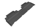 3D MAXpider 2010-2015 Lexus RX Kagu 2nd Row Floormats - Black - L1LX04121509