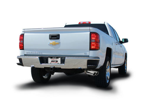 Borla 14-18 Silv/Sierra C/B Exh ATAK 1500 5.3L V8 AT/MT 2&4WD Ext Cab(78.7) Crew Cab(69.3) 143.5 WB - 140797