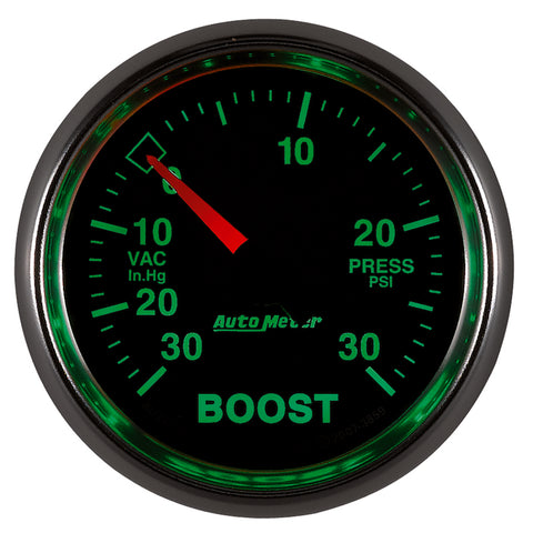 Autometer GS 30inhg-30PSI Digital Vac/Boost Gauge - 3859