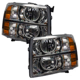 Oracle 07-13 Chevrolet Silverado SMD HL - Round Style - ColorSHIFT w/ Simple Controller - 7007-504