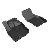 3D MAXpider 22-26 Audi A3/S3/RS3 (8Y) Sedan Kagu 1st Row Floormat - Black - L1AD06811509