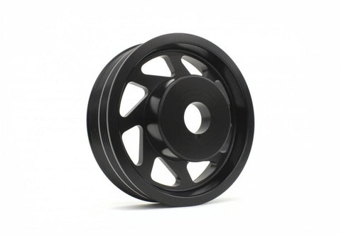 PERRIN 93-14 Subaru Impreza (Incl. 02-14 WRX) / 04-21 STI Lightened Crank Pulley - Black - PSP-ENG-100BK