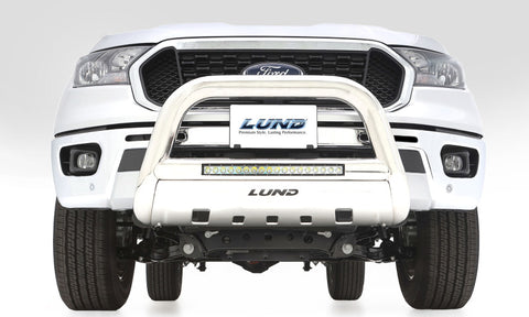 Lund 11-17 Chevy Silverado 2500 Bull Bar w/Light & Wiring - Polished - 47021203
