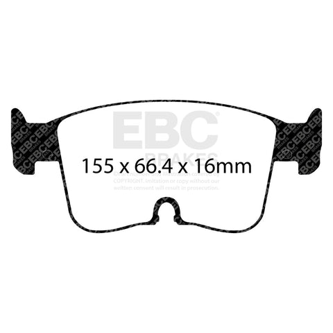 EBC 2022+ Audi A3 2.0T (40) Redstuff Front Brake Pads - DP32479C