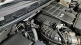 J&amp;L 2022-2024 Nissan Frontier 3.8L V6 Passenger Side Oil Separator 3.0 - Black Anodized - 3113P-B