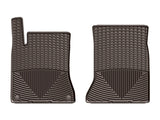 WeatherTech 14-15 Mercedes-Benz CLA/GLA-Class Front Rubber Mats - Cocoa - W402CO