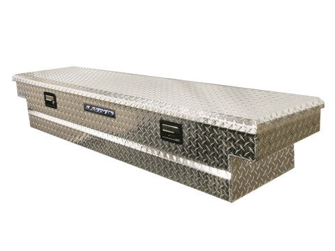 Lund Universal Aluminum Single Lid Cross Bed Box - Brite - 9300T