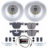 Power Stop 11-15 BMW 750i Rear Z17 Evolution Geomet Coated Brake Kit - CRK7087