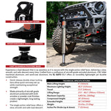 Go Rhino Xventure Gear EG1 El Gato Hydraulic Jack - Graphite - XG-RJ50010B