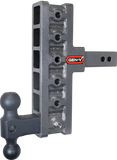 Gen-Y Mega Duty 2in Shank 7.5in Offset Drop 1.5K TW 10K Hitch w/GH-031 Dual-Ball - GH-416