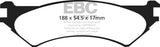 EBC 97-00 Ford Econoline E250 4.2 (4 Wheel ABS) Ultimax2 Rear Brake Pads - UD802