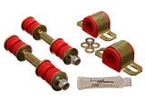 Energy Suspension 89-94 Toyota Pickup 2WD (Exc T-100/Tundra) Red 23mm Front Sway Bar Bushing Set - 8.5105R