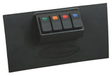 Daystar 2007-2018 Jeep Wrangler JK 2WD/4WD - Lower Switch Panel (Includes 4 Switches) - KJ71040BK