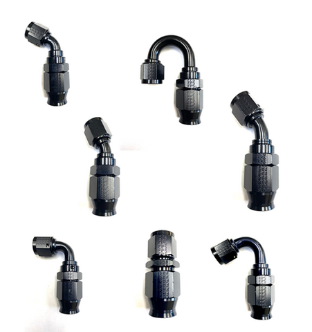 Fragola -6AN Race-Rite Reusable PTFE Hose End 60 Degree - 2506006