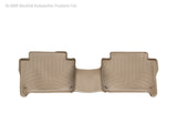 WeatherTech 07+ Audi Q7 Rear FloorLiner - Tan - 451512