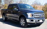Fishbone Offroad 15-22 Ford F150 Extended Cab Oval Side Steps - Black Textured - FB21378