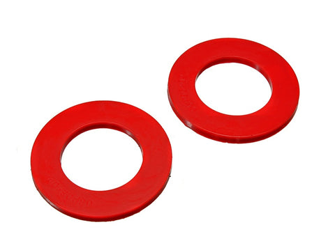 Energy Suspension Front Coil Spring Isolator Set - Red - 4.6112R
