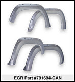 EGR 2019 Chevy 1500 Color Match Style Fender Flare - Set - Switchblade Silver - 791694-GAN