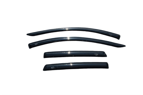 AVS 07-14 Ford Edge Ventvisor Outside Mount Window Deflectors 4pc - Smoke - 94141