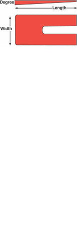 SPC Performance AL SHMS 2.5X5X0.5 deg. (6) - 10405