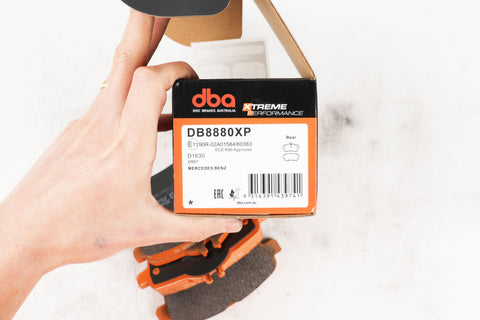 DBA 14-19 Mercedes-Benz CLA45 AMG XP Performance Rear Brake Pads - DB8880XP