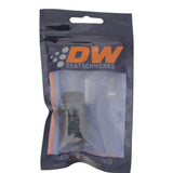 DeatschWerks 10AN ORB Male to 10AN ORB Male Swivel Adapter - Anodized Matte Black - 6-02-0421-B