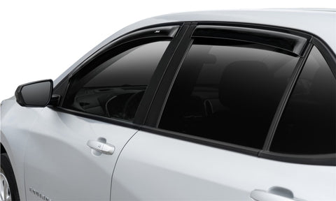 AVS 2018 Chevy Equinox Ventvisor Outside Mount Window Deflectors 4pc - Smoke - 94634