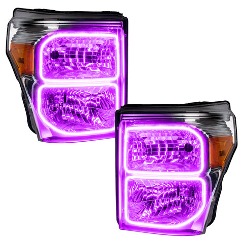 Oracle 11-16 Ford F250/350 LED HL - ColorSHIFT - 8158-330