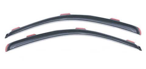 AVS 16-18 Toyota Tacoma Access Cab Ventvisor In-Channel Window Deflectors 2pc - Smoke - 192430