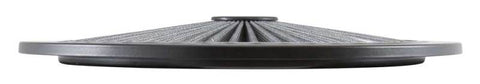 K&N X-Stream Top Filter 14in OD Black Round Lid - 66-1400R