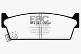 EBC 90-93 Infiniti M30 3.0 Yellowstuff Rear Brake Pads - DP4686/2R