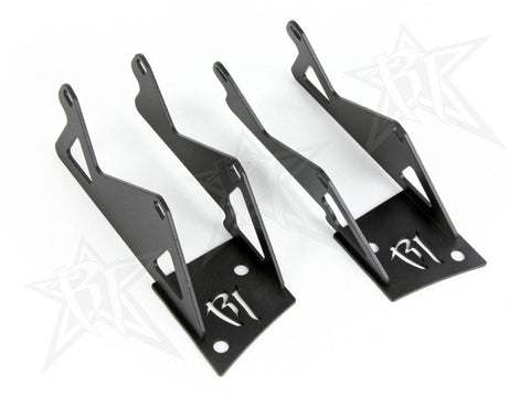 Rigid Industries Jeep JK - Double A-Pillar Mount - Mounts 2 sets of Dually/D2 - 40335