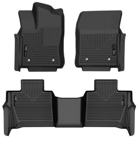Husky Liners 23-24 Toyota Sequoia X-Act Contour Black 2nd Seat Floor Liner - 50821