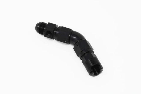 Aeromotive VaporWorx Fuel Module Outlet Kit - 45 Degree 3/8in Female to AN-08 Flare & 1/8in NPT Port - 65604