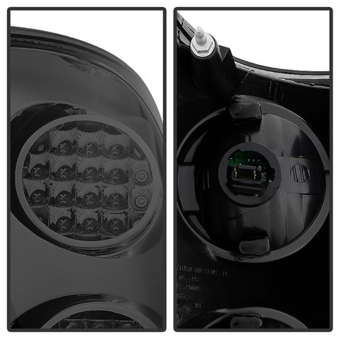 xTune Chevy Suburban/GMC Yukon/Yukon Denali 07-14 LED Tail Lights Smoked ALT-JH-CSUB07-LED-SM - 9031762