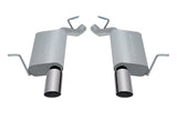 Gibson 11-18 Jeep Grand Cherokee Laredo 3.6L 2.25in Axle-Back Dual Exhaust - Stainless - 617407