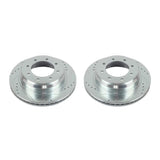 Power Stop 12-19 Nissan NV1500 Rear Evolution Drilled & Slotted Rotors - Pair - JBR1572XPR