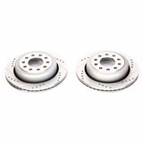 Power Stop 03-11 Lincoln Town Car Rear Evolution Drilled & Slotted Rotors - Pair - AR8166XPR