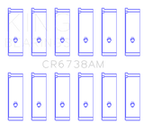 King Engine Bearings Honda C27A4 (Size +0.50mm) Connecting Rod Bearing Set - CR6738AM0.5