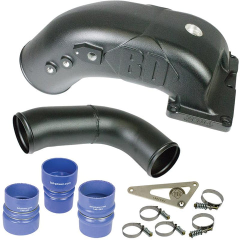 BD Diesel X-Flow Power Intake Elbow (Black) - Dodge 2003-2007 5.9L - 1041555