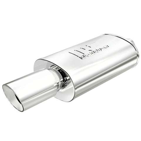 MagnaFlow Muffler W/Tip Mag SS 14X5X8 2.25/4. - 14829