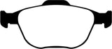 EBC 02-04 Ford Focus 2.0 SVT Greenstuff Front Brake Pads - DP21641