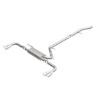 MagnaFlow 15-17 GMC Terrain V6 3.6L 409SS Cat-Back Exhaust Quad Split Rear with 3in Polished Tips - 19114
