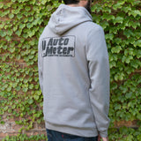 Autometer Gray Competition Pullover Hoodie - Adult Large - 0449L