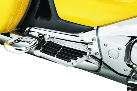 Kuryakyn Passenger Floorboard Side Covers 01-17 Honda GL1800 Chrome - 7506