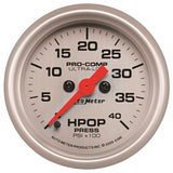 Autometer Ultra-Lite 2 1/16in Electrical 0-4000 PSI High Press Oil Pressure Gauge 94-07 Ford 7.3L - 4396