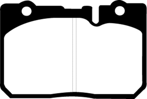 EBC 95-00 Lexus LS400 4.0 Greenstuff Front Brake Pads - DP21154