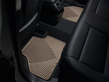 WeatherTech 11+ BMW X3 Rear Rubber Mats - Tan - W259TN